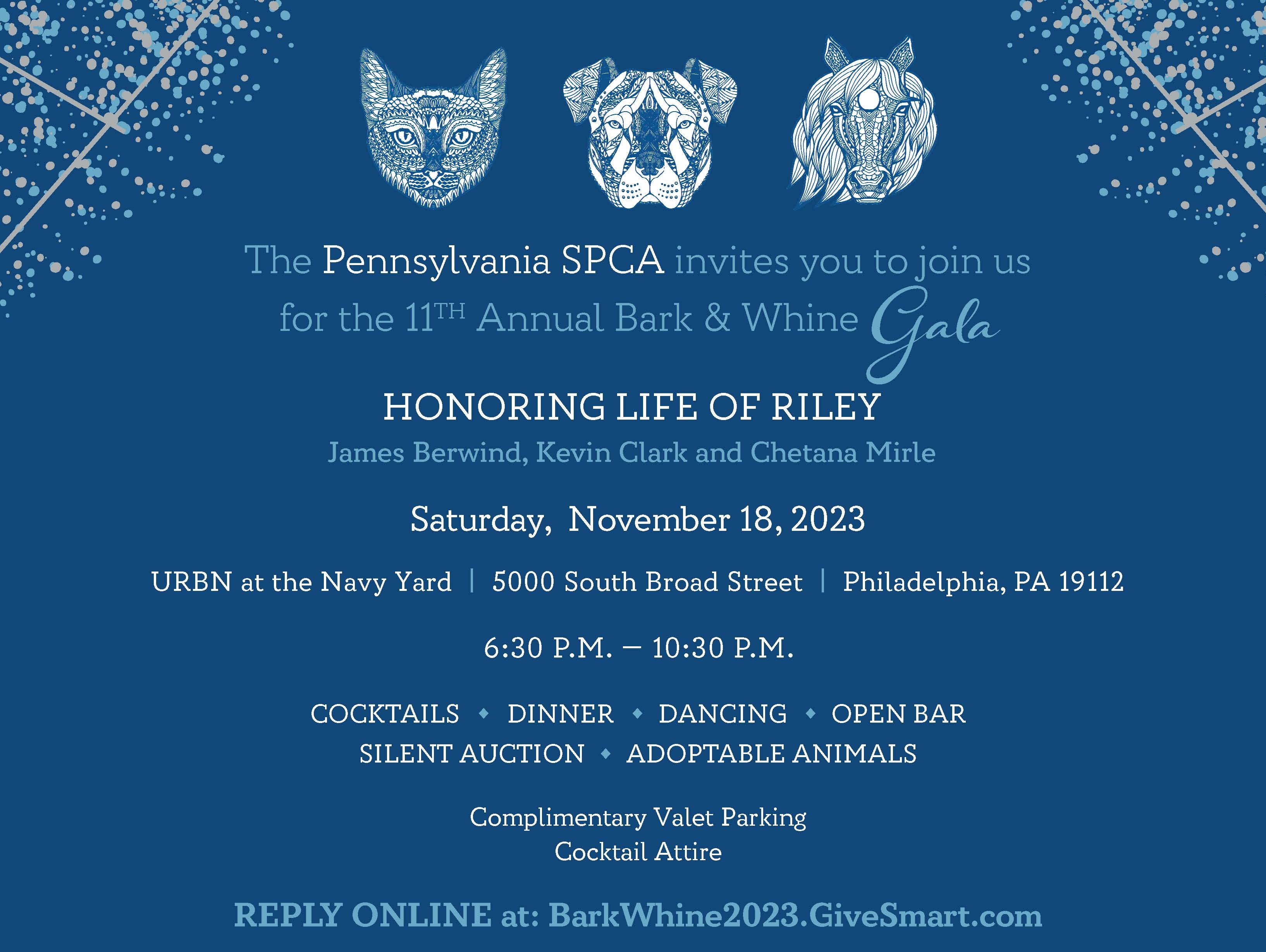 Thank You For Attending Bark & Whine 2023! Pennsylvania Society for